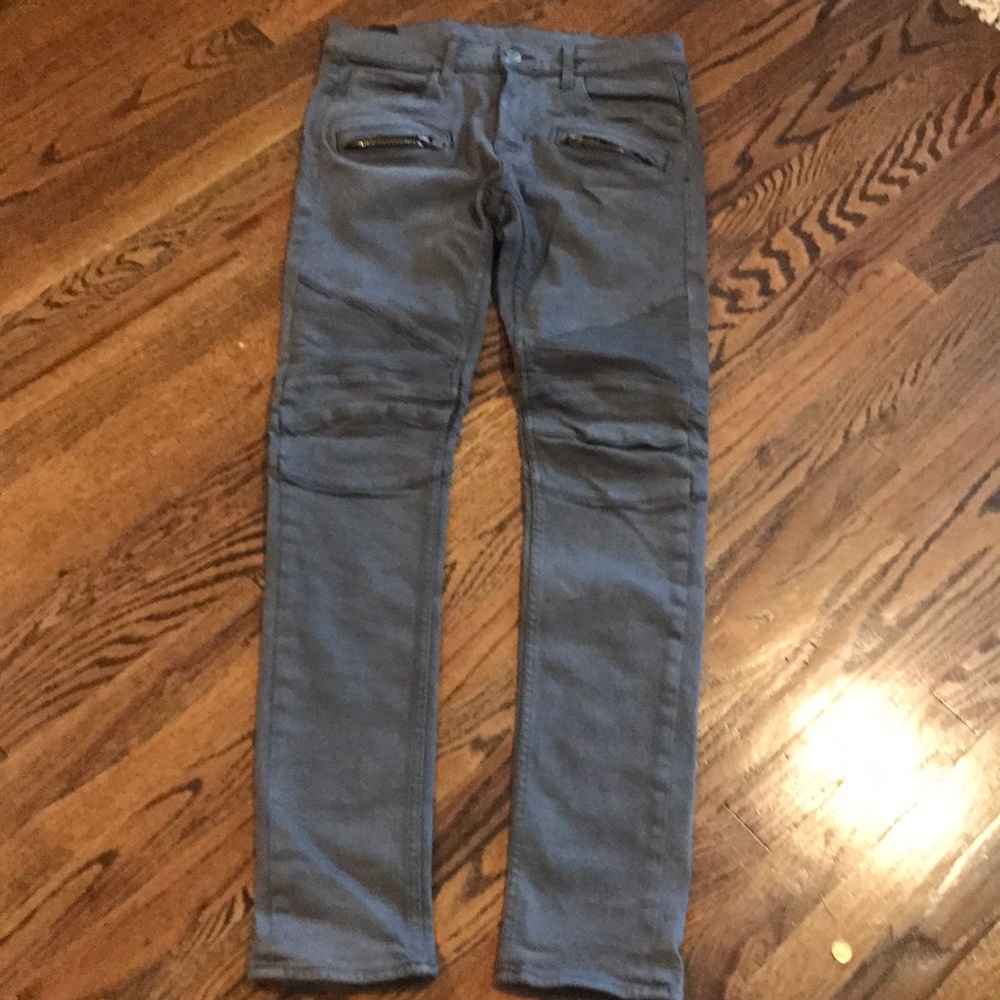 Hudson Grey Biker jeans